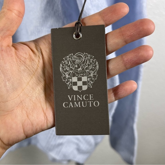 Vince Camuto Light Blue Crew Neck Sweater Size XS - Picture 4 of 9